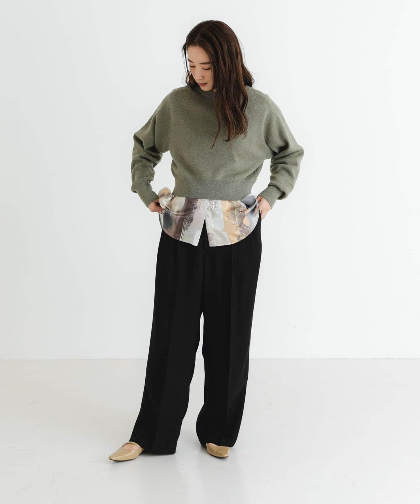 尖頭後繫帶女鞋