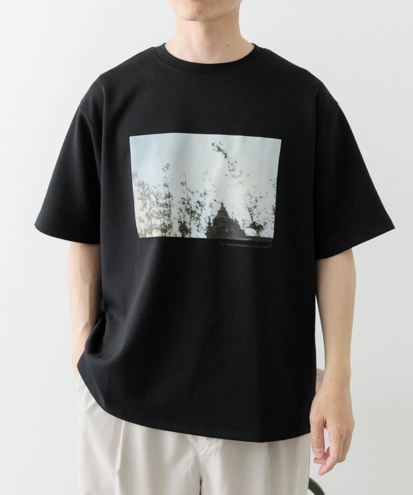 Art Graphic 短袖T恤 Wind