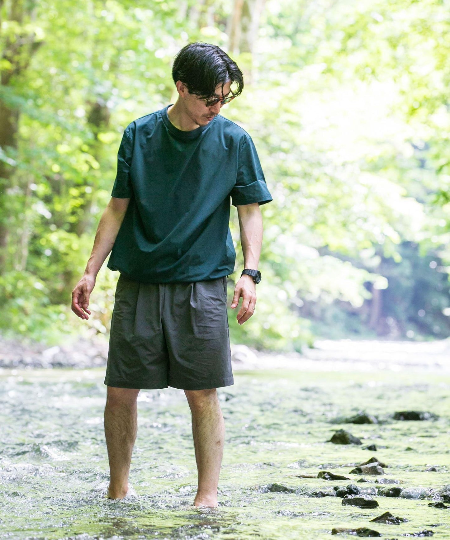 絲滑尼龍多功能短褲