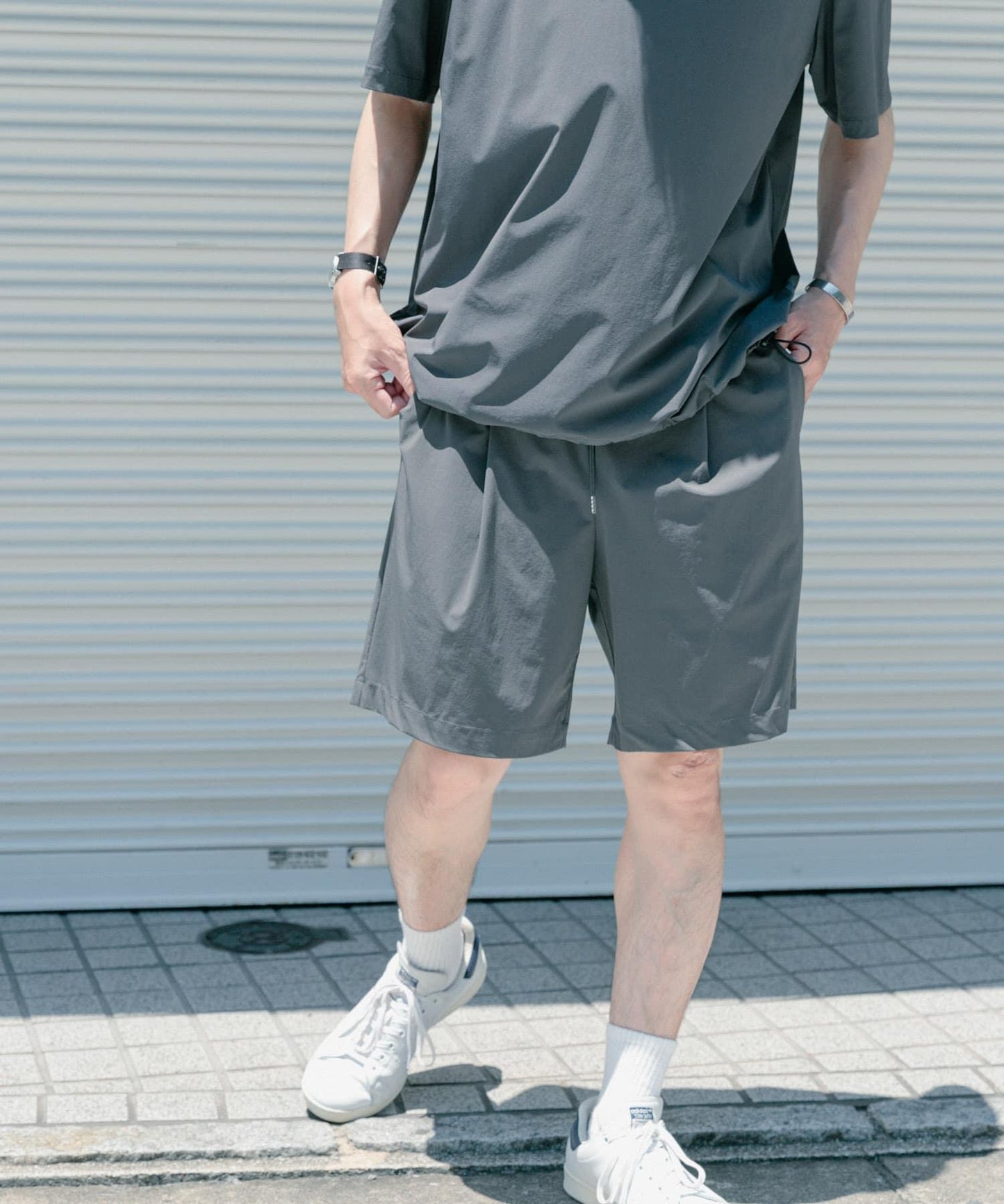 絲滑尼龍多功能短褲