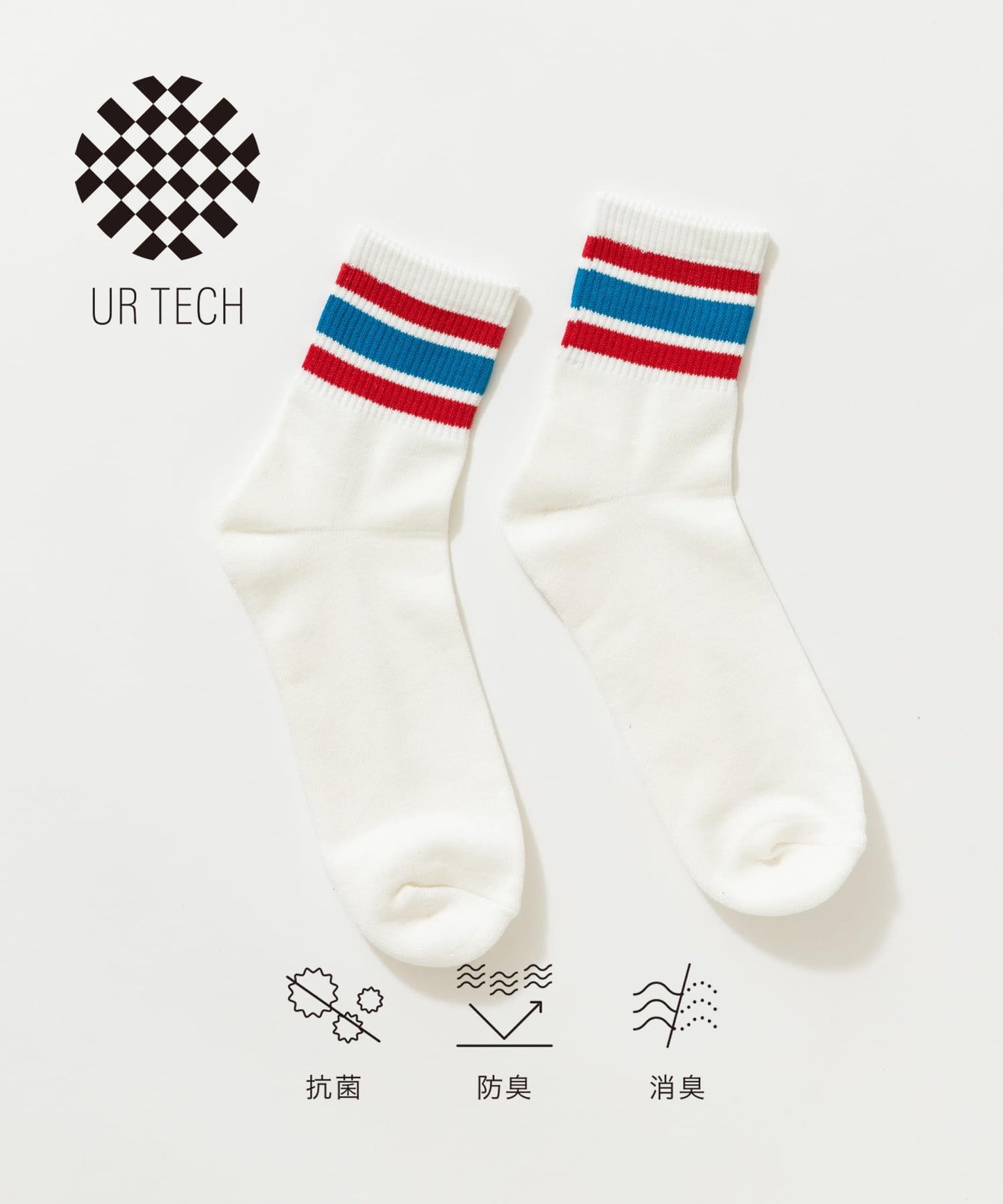 『UR TECH』系列短筒襪
