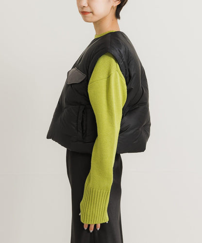 綠色羽絨夾克