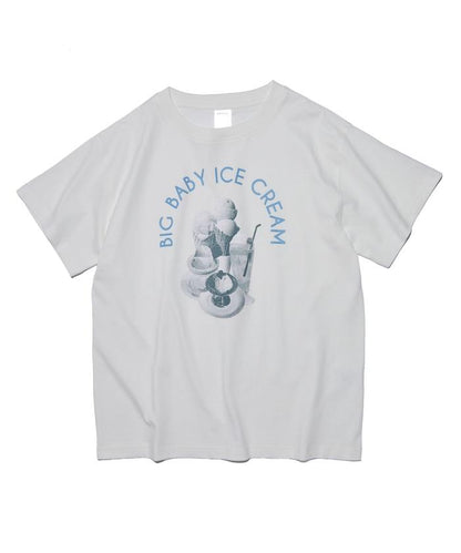 特別款 BIG BABY ICE CREAM 照片印花T恤