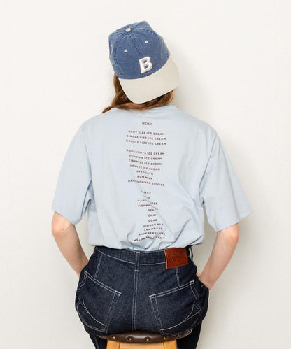 特別B字刺繡T恤