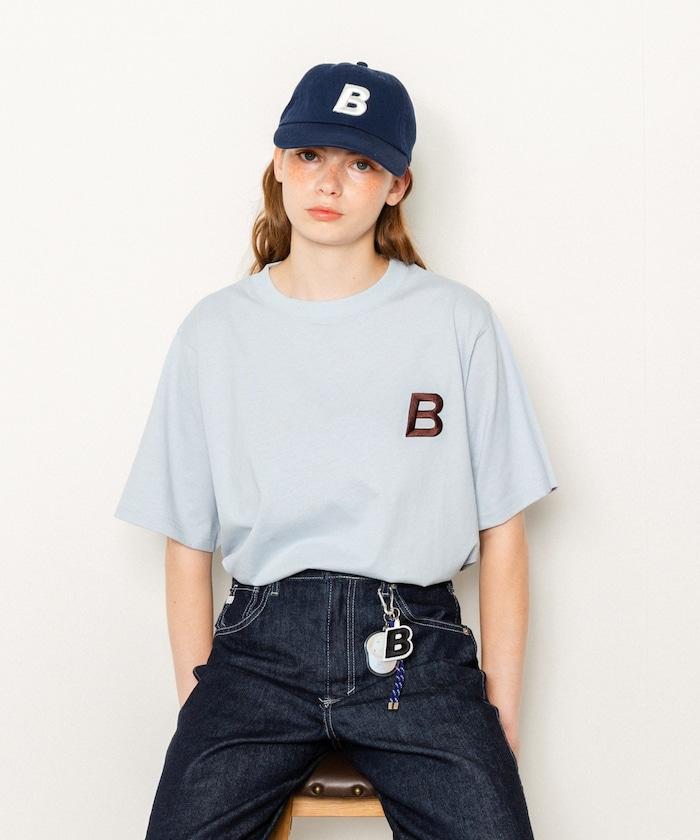 特別B字刺繡T恤