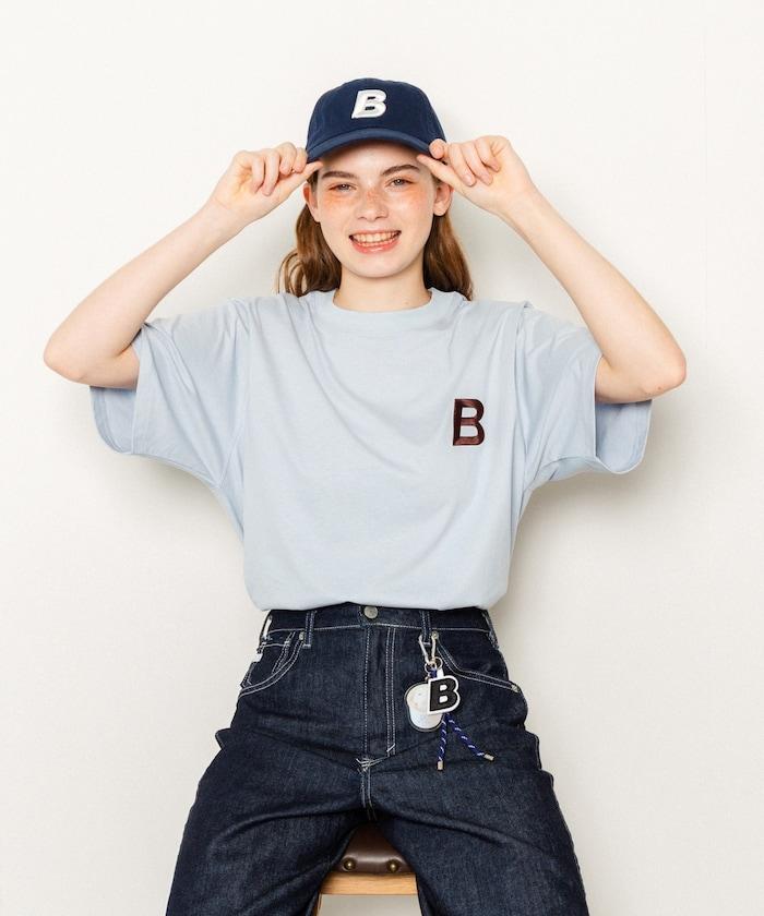 特別B字刺繡T恤