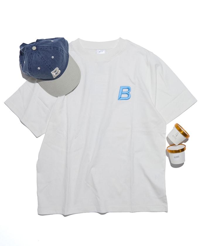 特別B字刺繡T恤