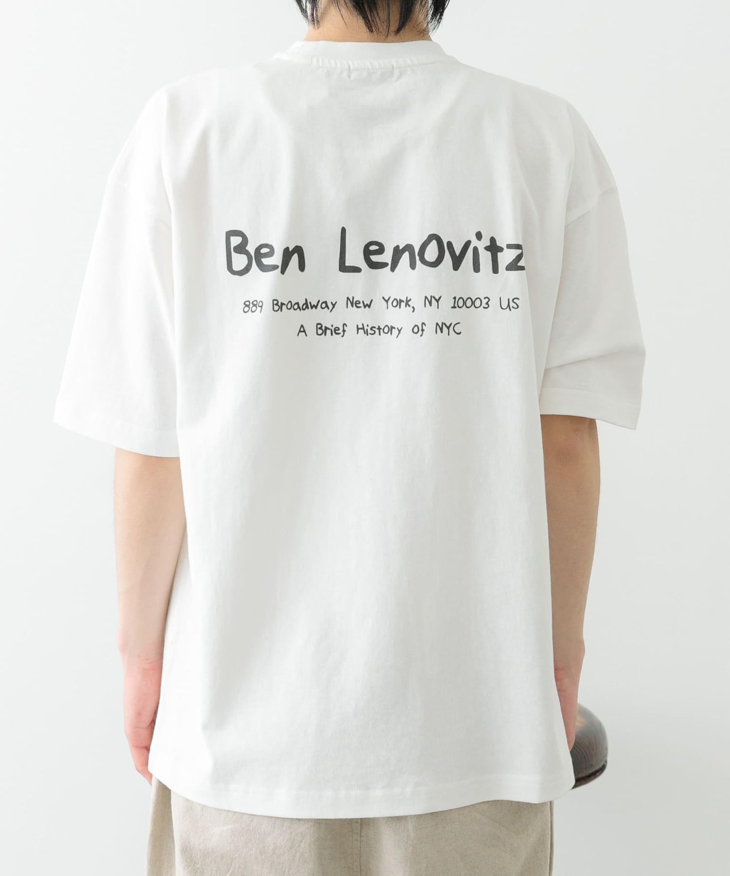 BEN LENOVITZ水果印花T恤