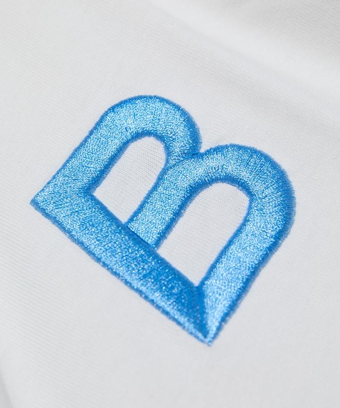 特別B字刺繡T恤
