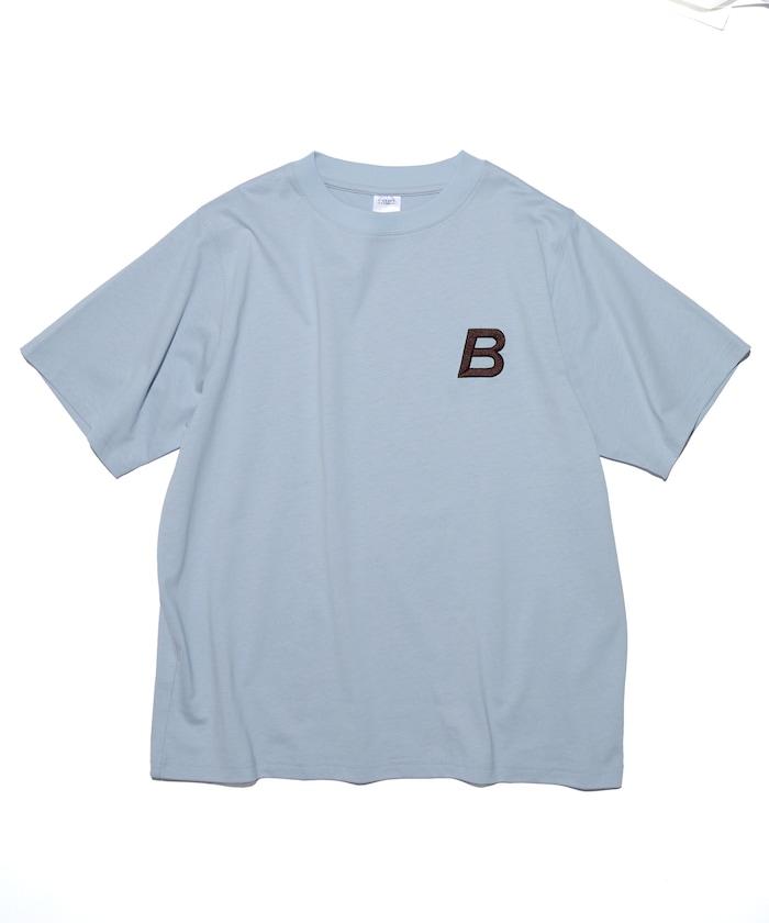 特別B字刺繡T恤