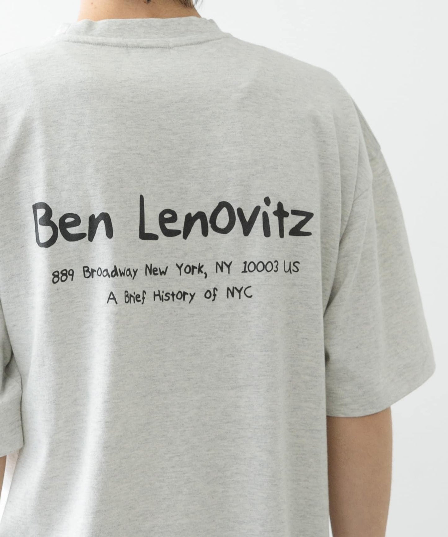 BEN LENOVITZ水果印花T恤