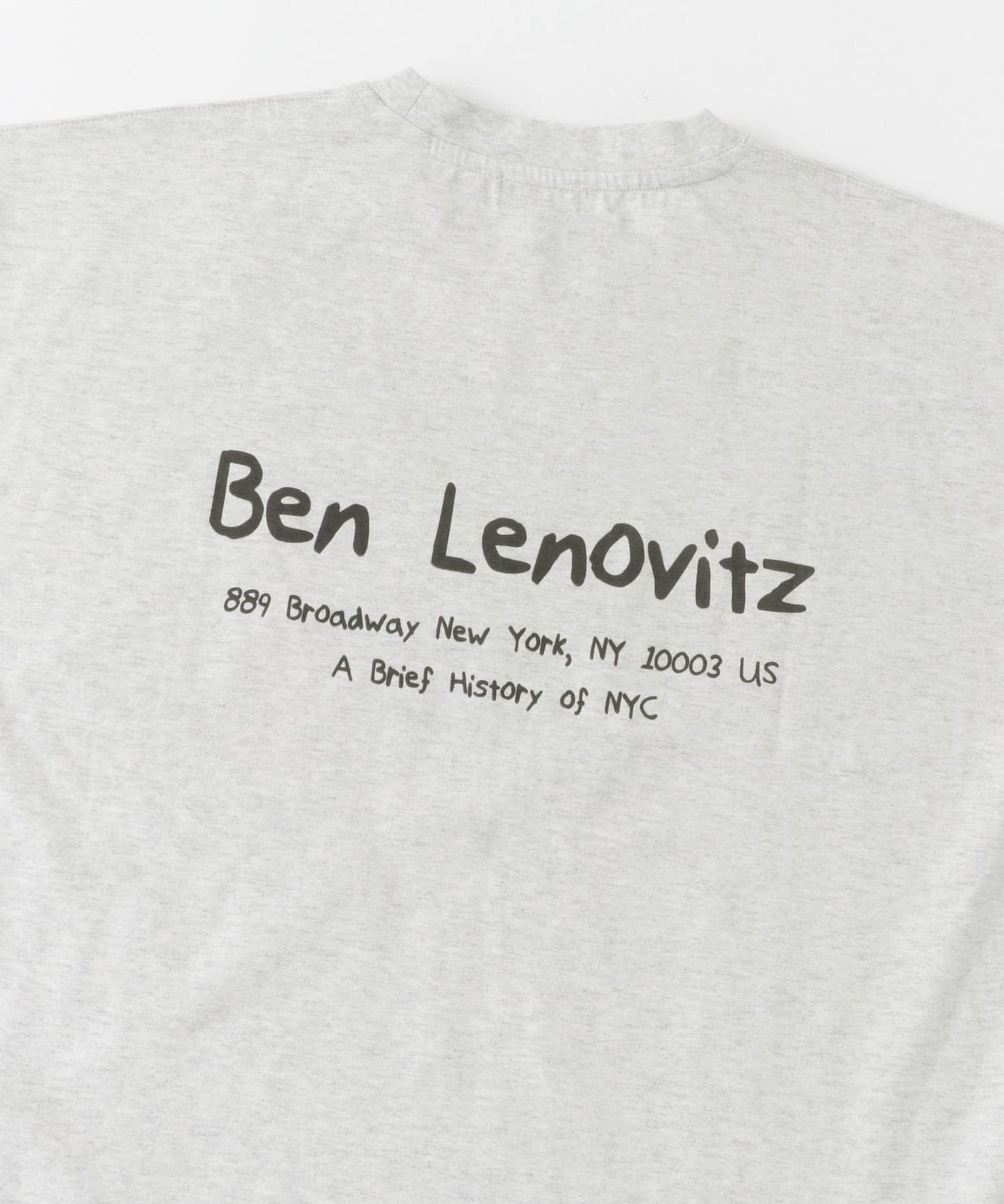 BEN LENOVITZ水果印花T恤