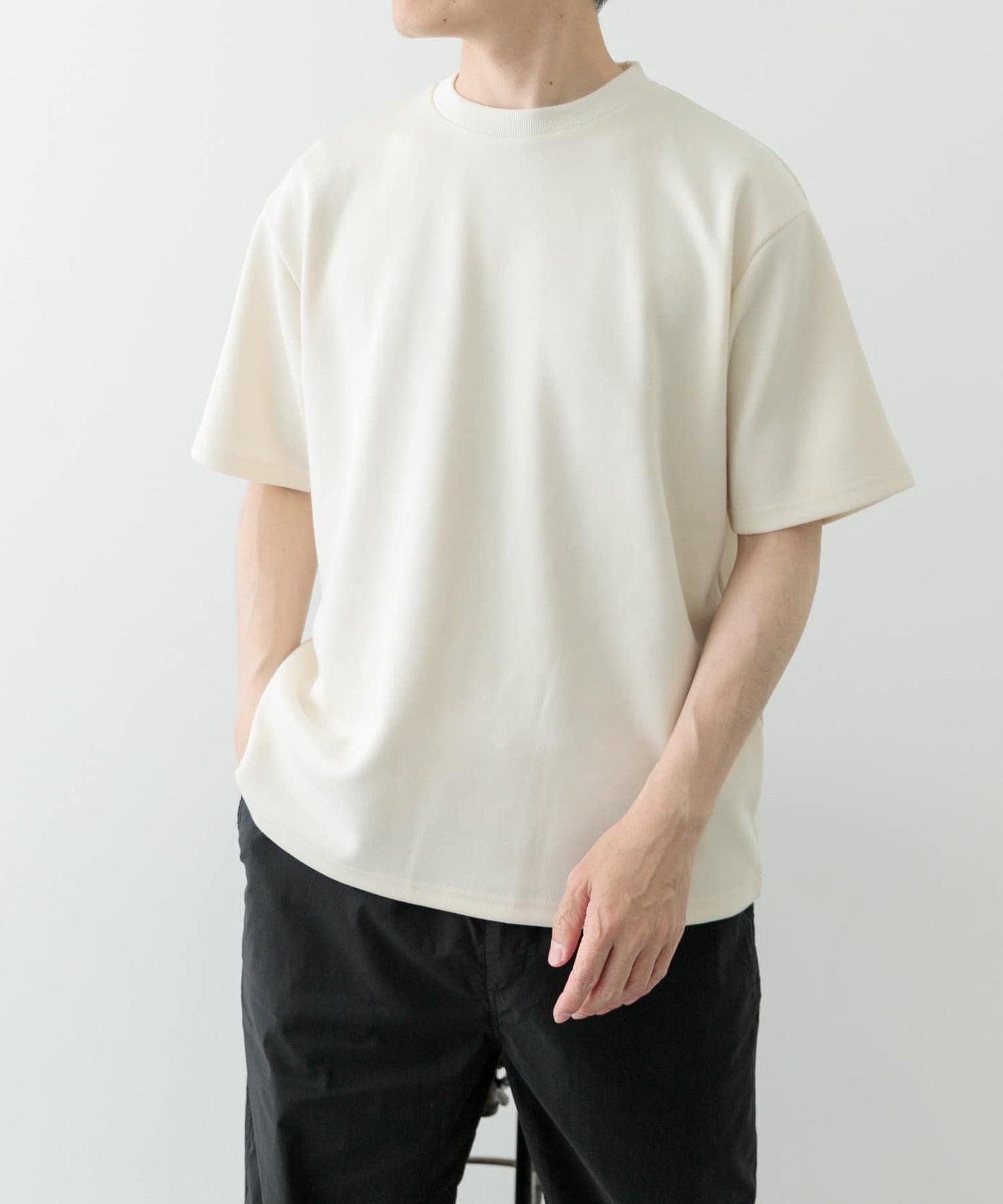 單點刺繡衛衣面料T恤
