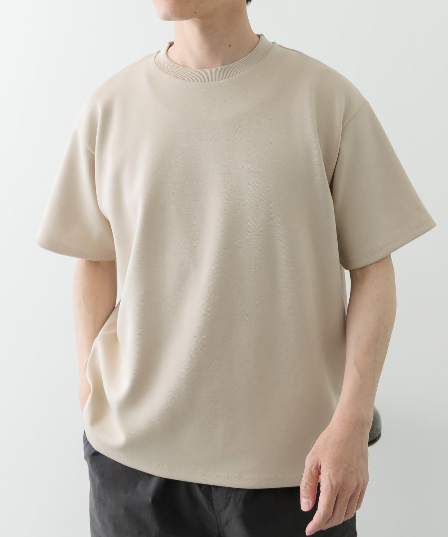 單點刺繡衛衣面料T恤