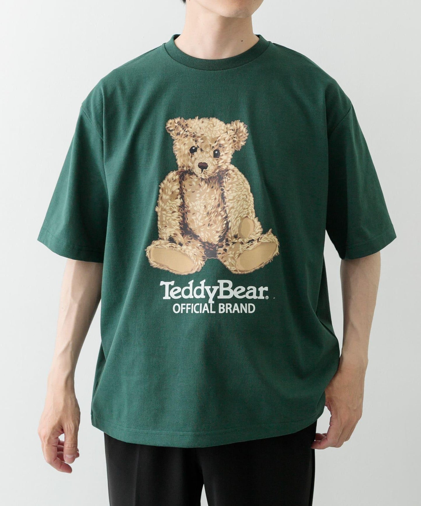 Teddy Bear 圓領印花T恤