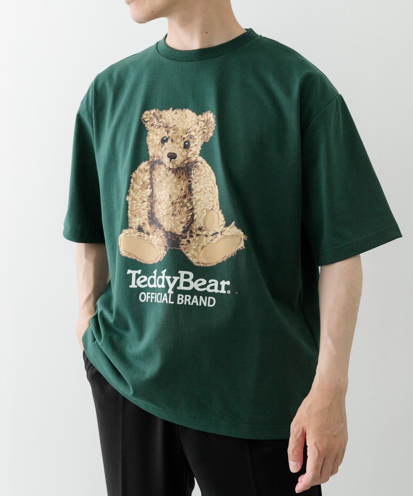 Teddy Bear 圓領印花T恤