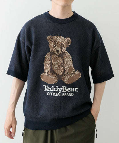 Teddy Bear 圓領夏季針織衫