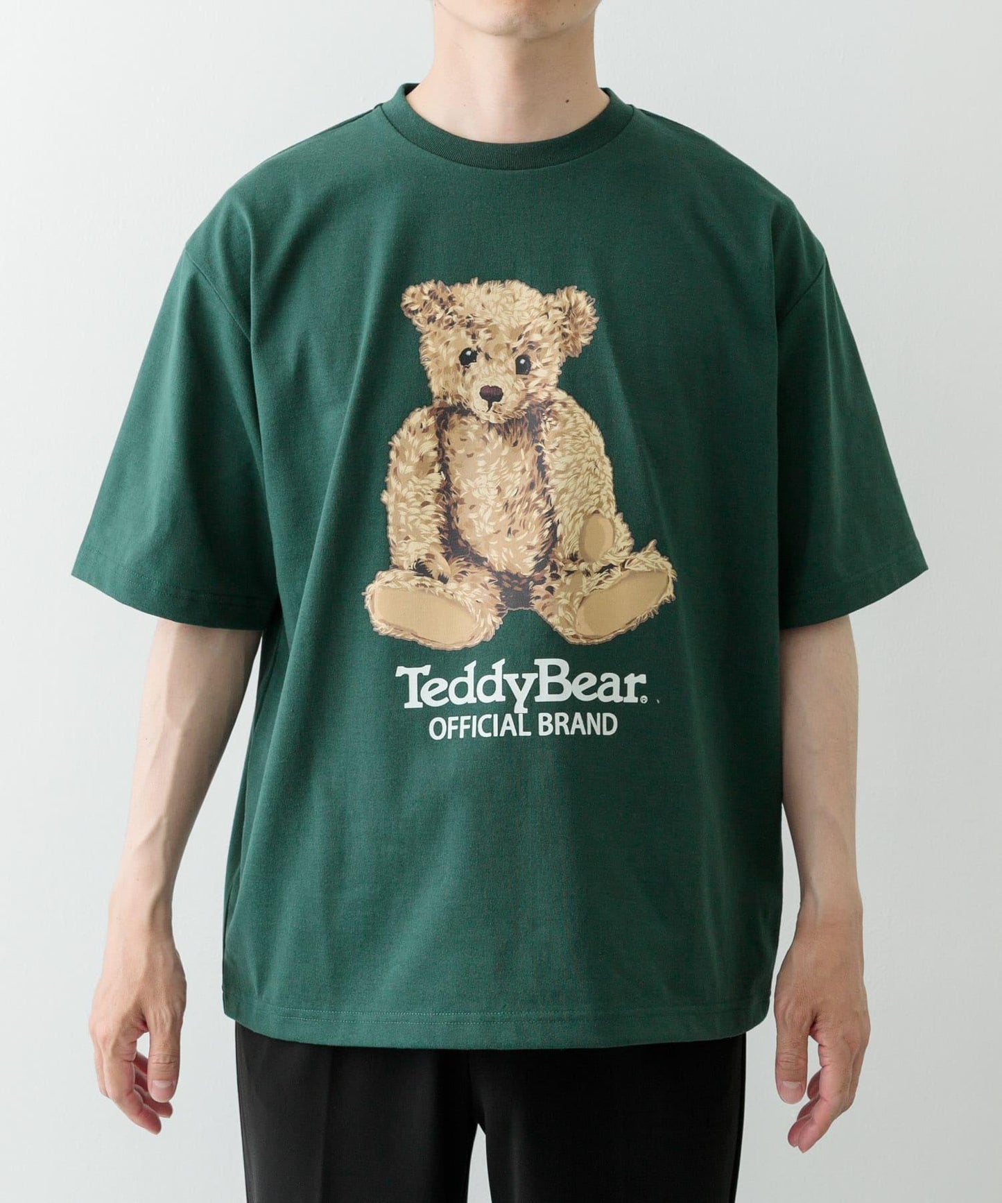 Teddy Bear 圓領印花T恤