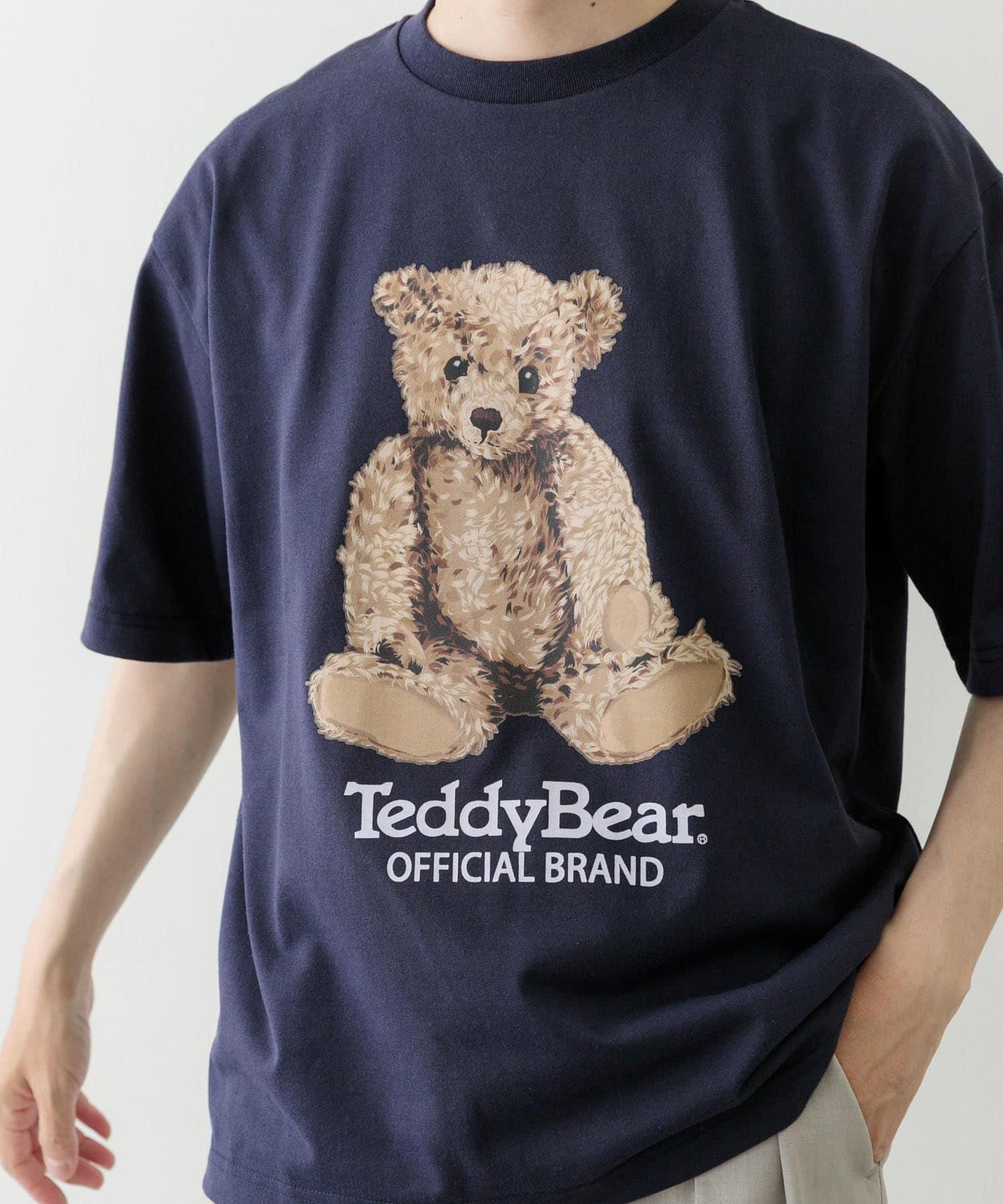 Teddy Bear 圓領印花T恤