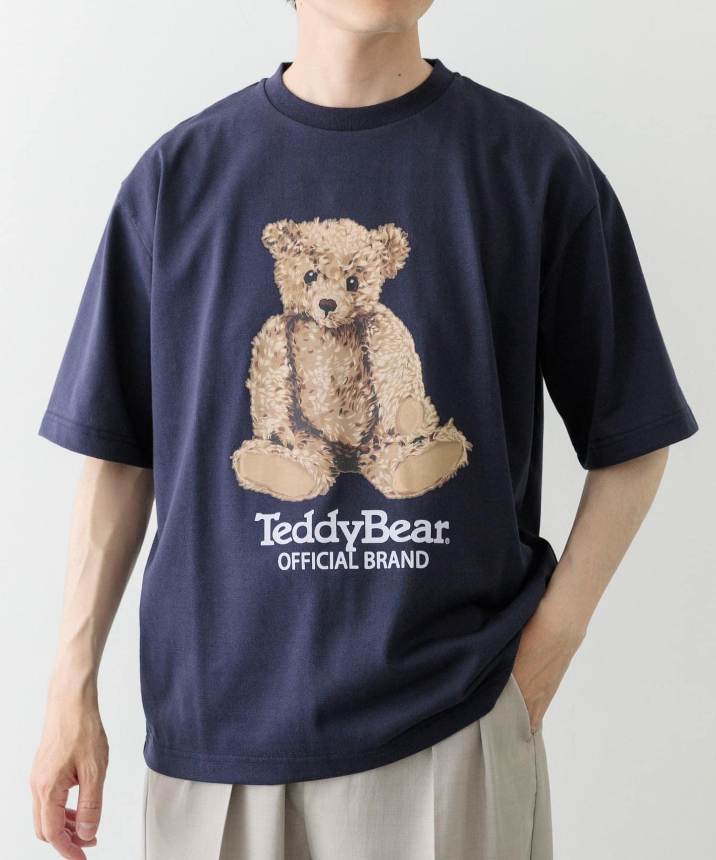 Teddy Bear 圓領印花T恤