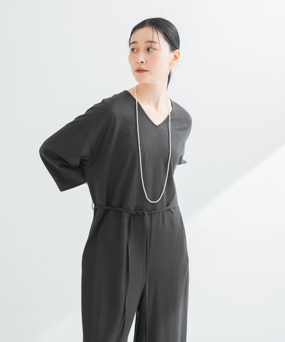 真絲混紡連體褲