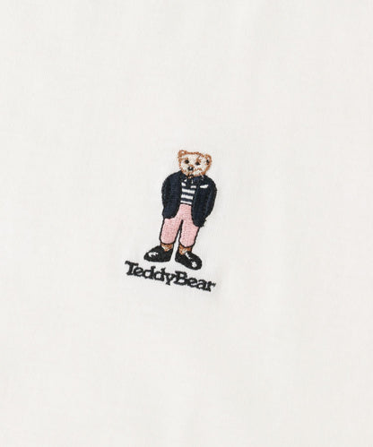 Teddy Bear 單點刺繡T恤