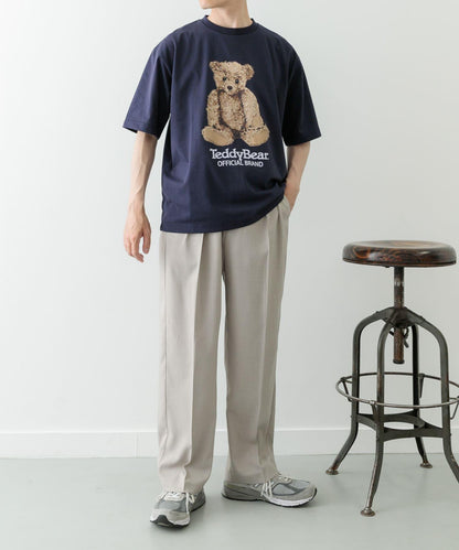 Teddy Bear 圓領印花T恤