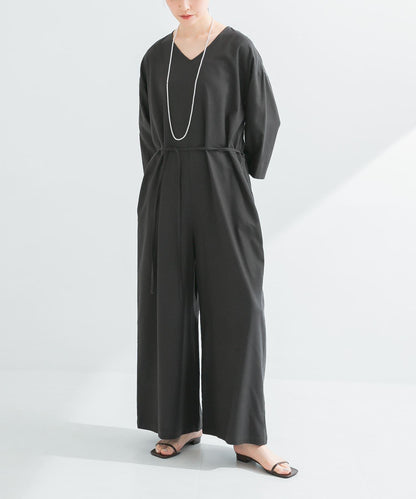 真絲混紡連體褲