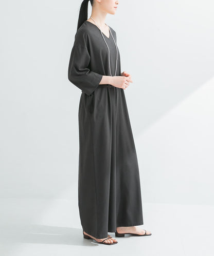 真絲混紡連體褲