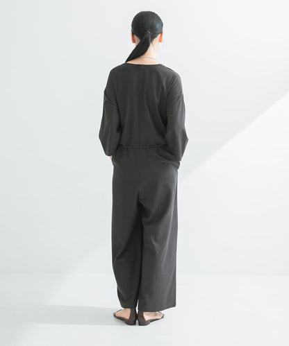 真絲混紡連體褲