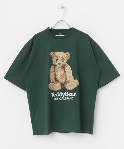 Teddy Bear 圓領印花T恤