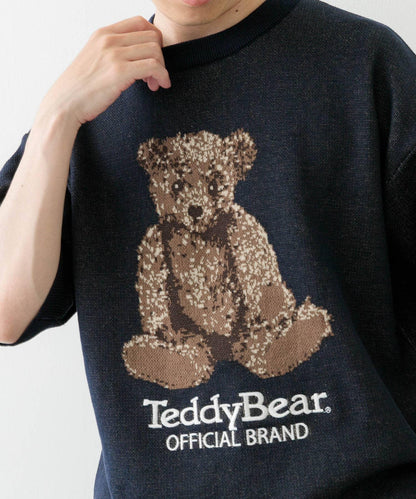 Teddy Bear 圓領夏季針織衫