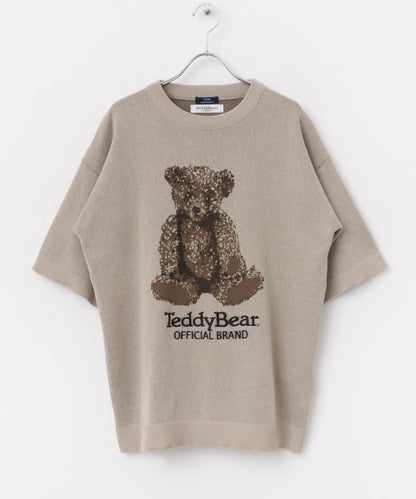 Teddy Bear 圓領夏季針織衫