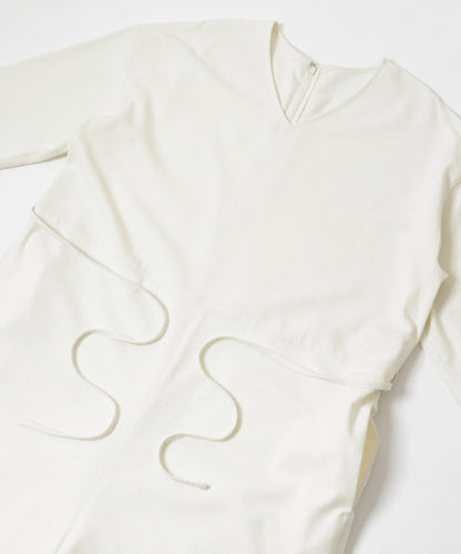 真絲混紡連體褲