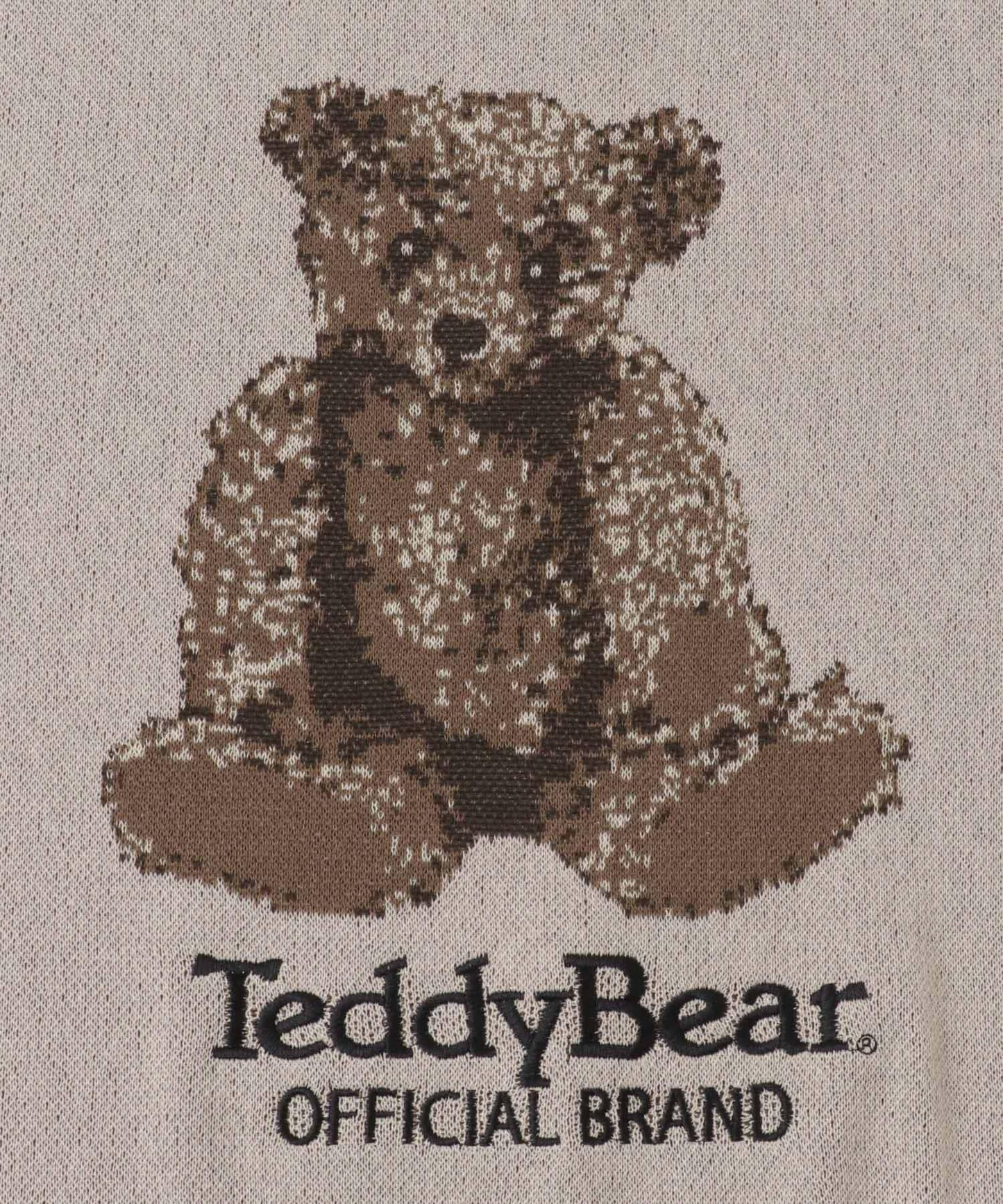 Teddy Bear 圓領夏季針織衫