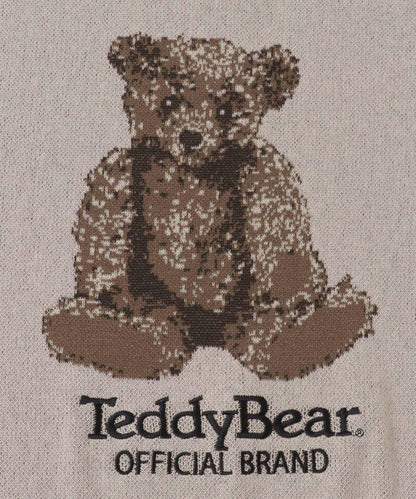 Teddy Bear 圓領夏季針織衫
