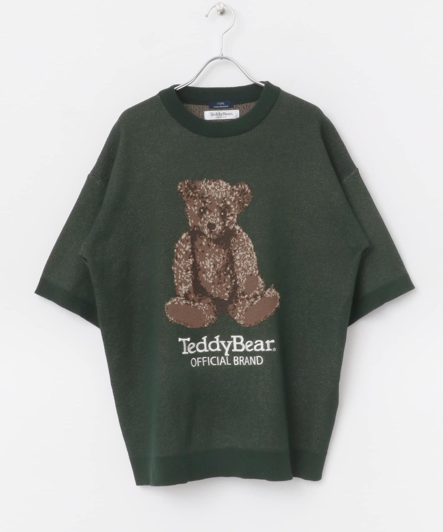 Teddy Bear 圓領夏季針織衫