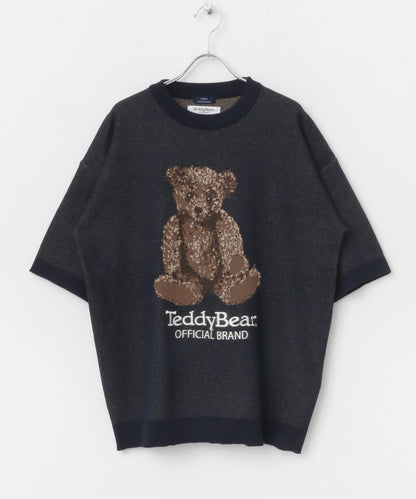 Teddy Bear 圓領夏季針織衫