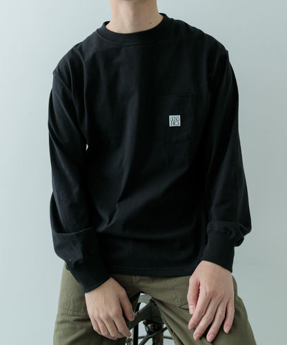 『聯名』GUNGHO×ITEMS 口袋長袖T恤