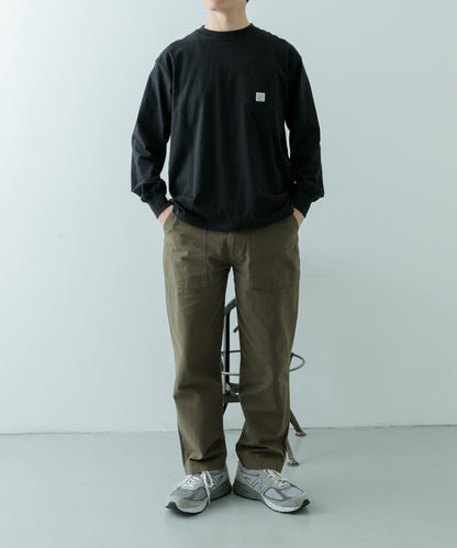 『聯名』GUNGHO×ITEMS 口袋長袖T恤