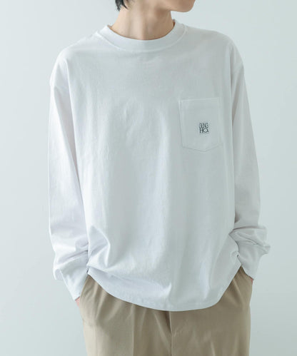 『聯名』GUNGHO×ITEMS 口袋長袖T恤