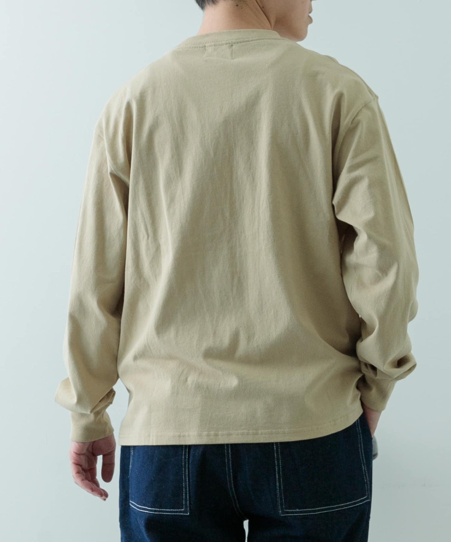 『聯名』GUNGHO×ITEMS 口袋長袖T恤