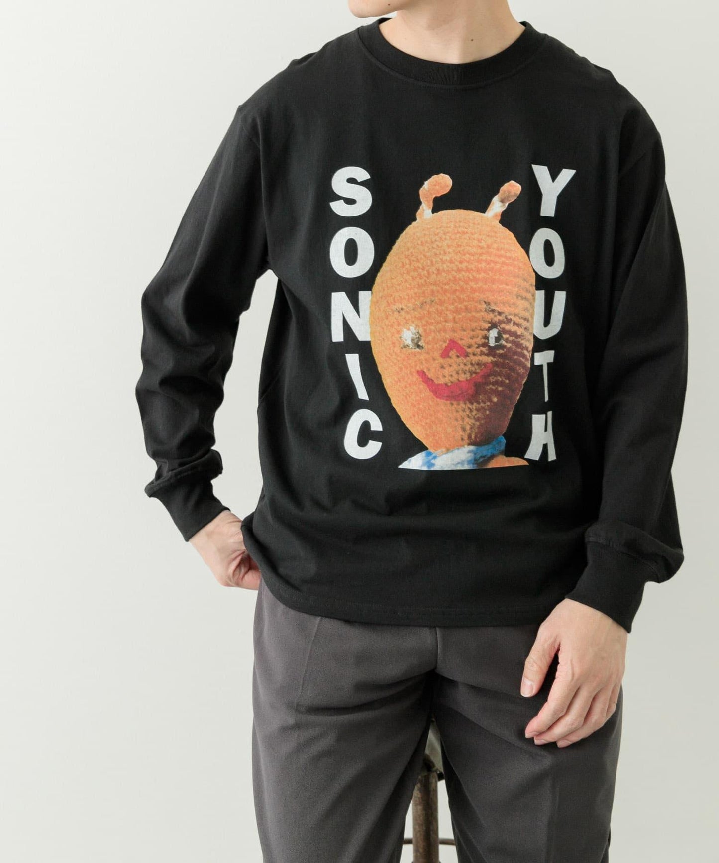 Sonic Youth 印花長袖T恤
