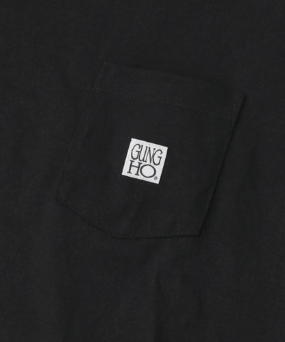 『聯名』GUNGHO×ITEMS 口袋長袖T恤