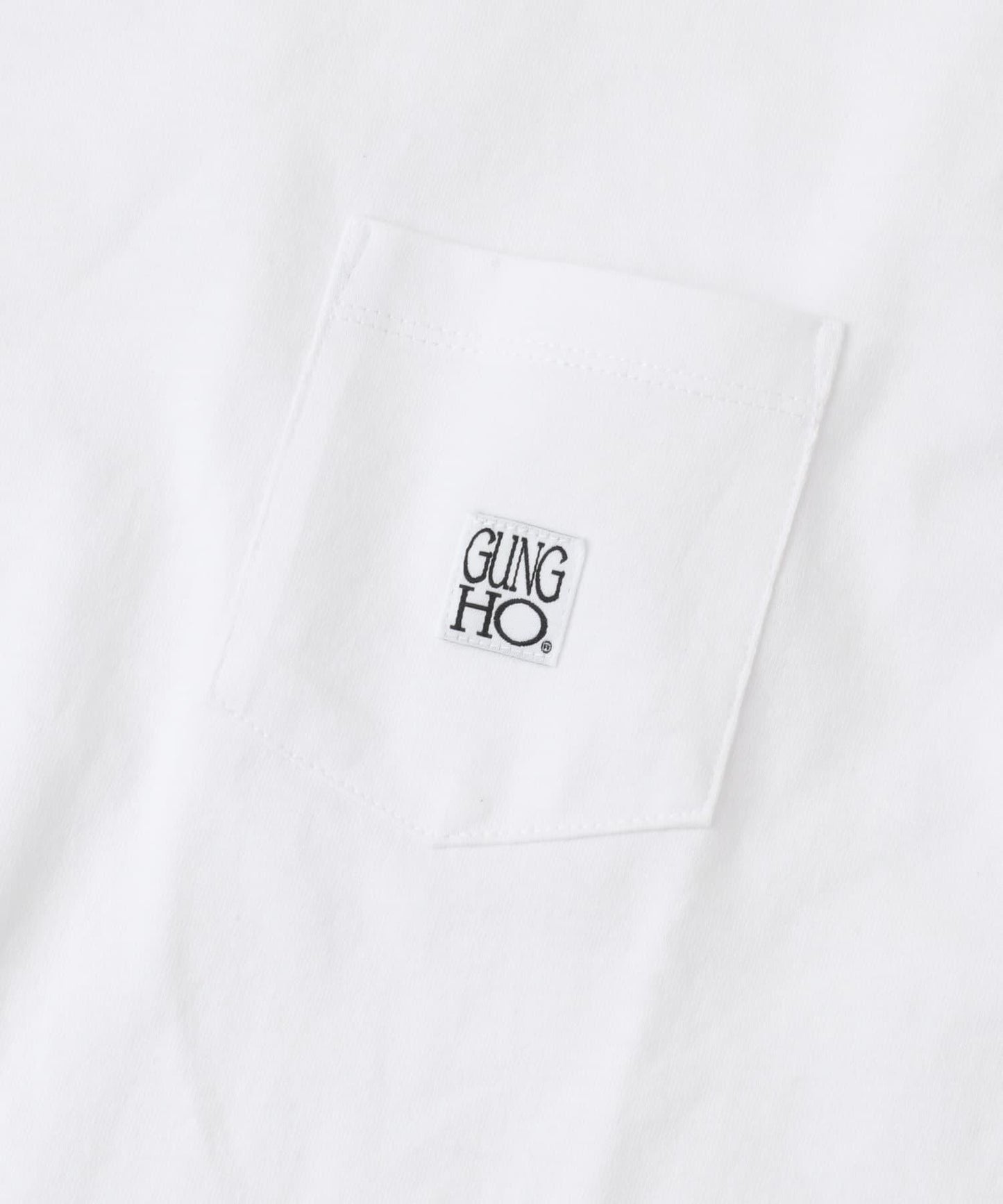 『聯名』GUNGHO×ITEMS 口袋長袖T恤
