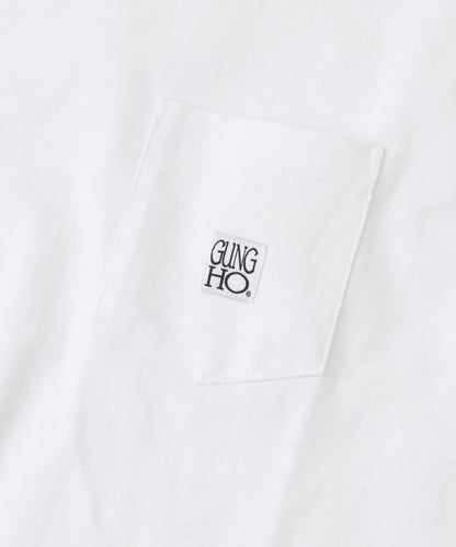 『聯名』GUNGHO×ITEMS 口袋長袖T恤