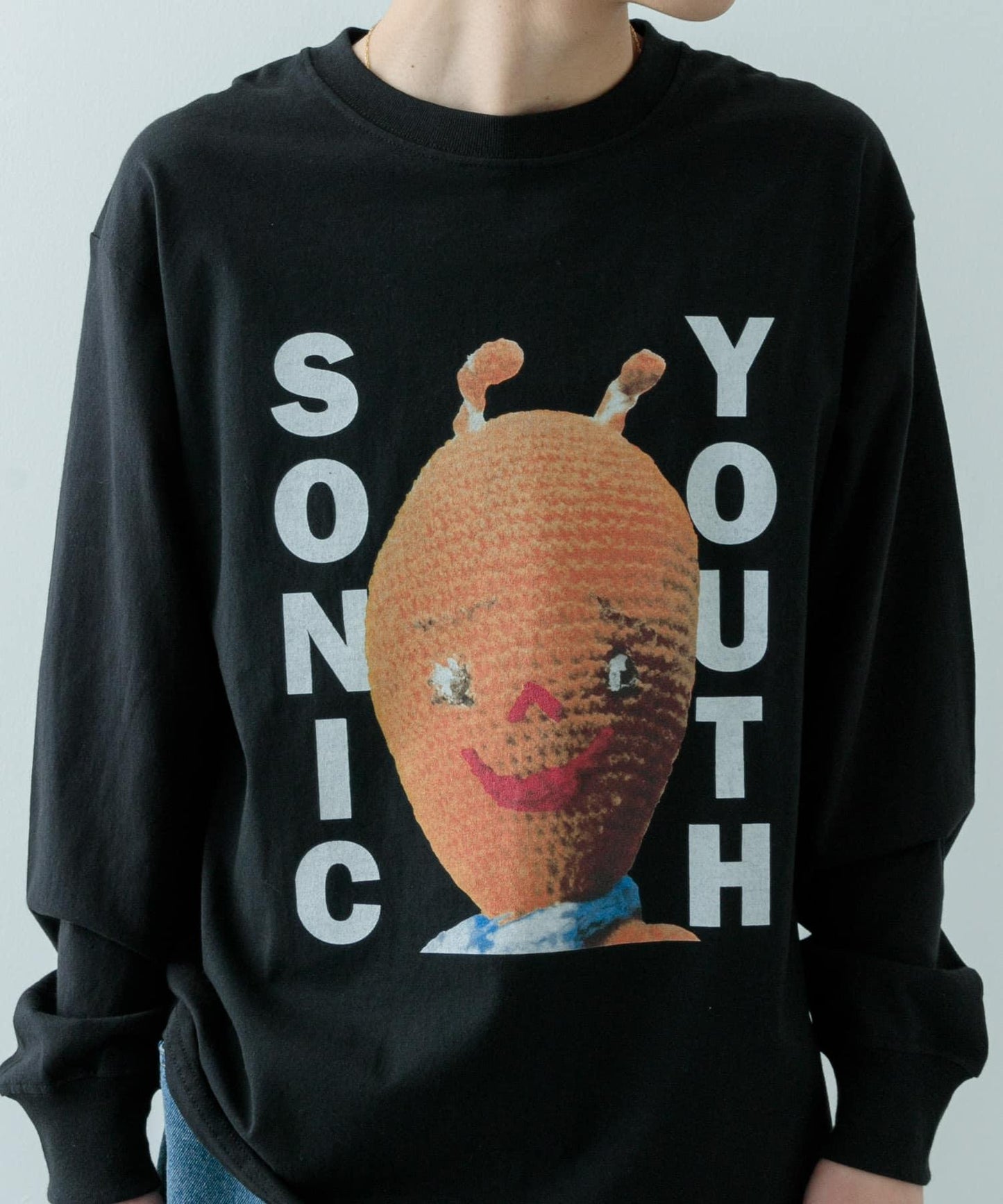 Sonic Youth 印花長袖T恤