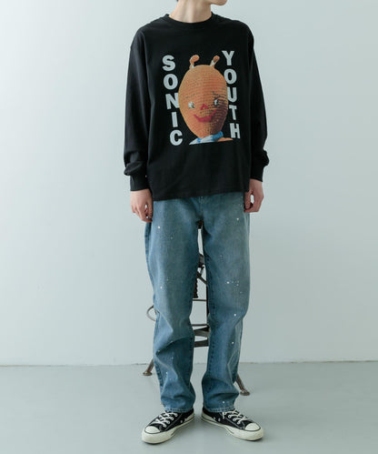 Sonic Youth 印花長袖T恤
