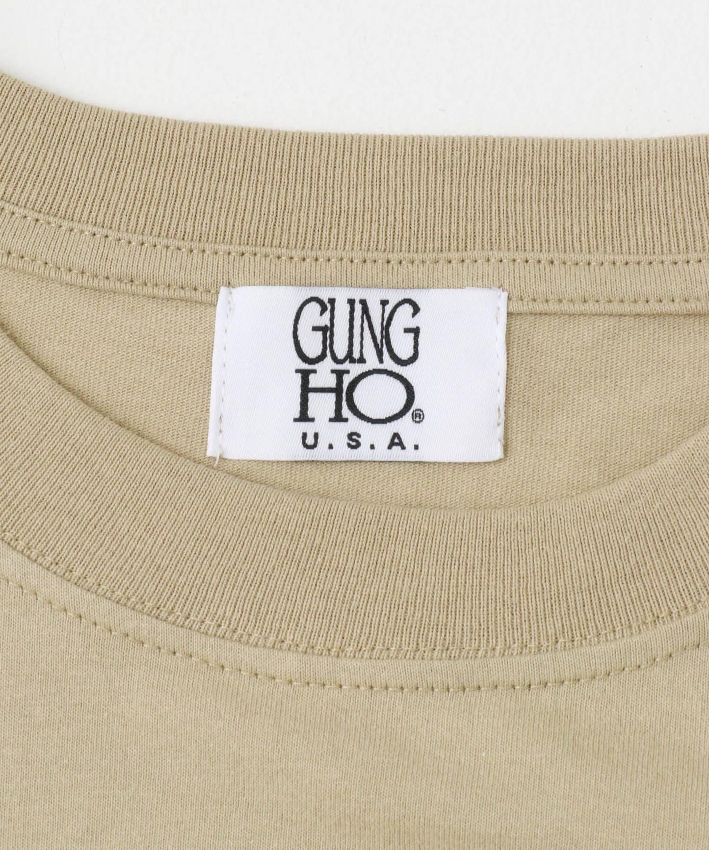 『聯名』GUNGHO×ITEMS 口袋長袖T恤