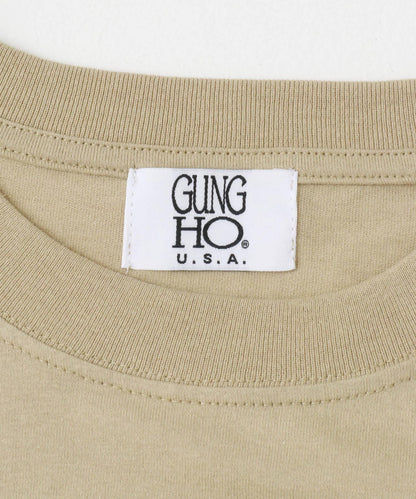 『聯名』GUNGHO×ITEMS 口袋長袖T恤
